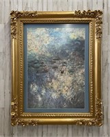 Framed "Water Lillies" Print