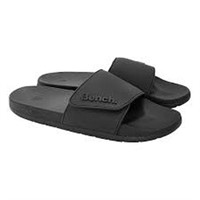 Bench Men's 11 Comfort Slide Sandal, Black 11