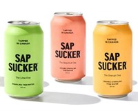 15-Pk Sapsucker Variety Sparkling Water, 355ml