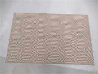 45"x72" Area Floor Rug, Beige