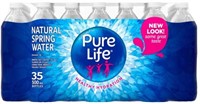 (2) Nestle Pure Life Natural Spring Water Case,