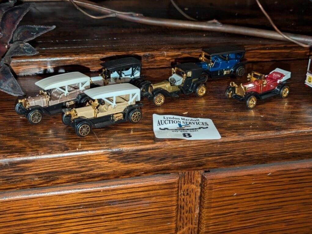 Model vintage cars