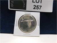 CANADA 1967 SILVER DOLLAR CANADA GOOSE