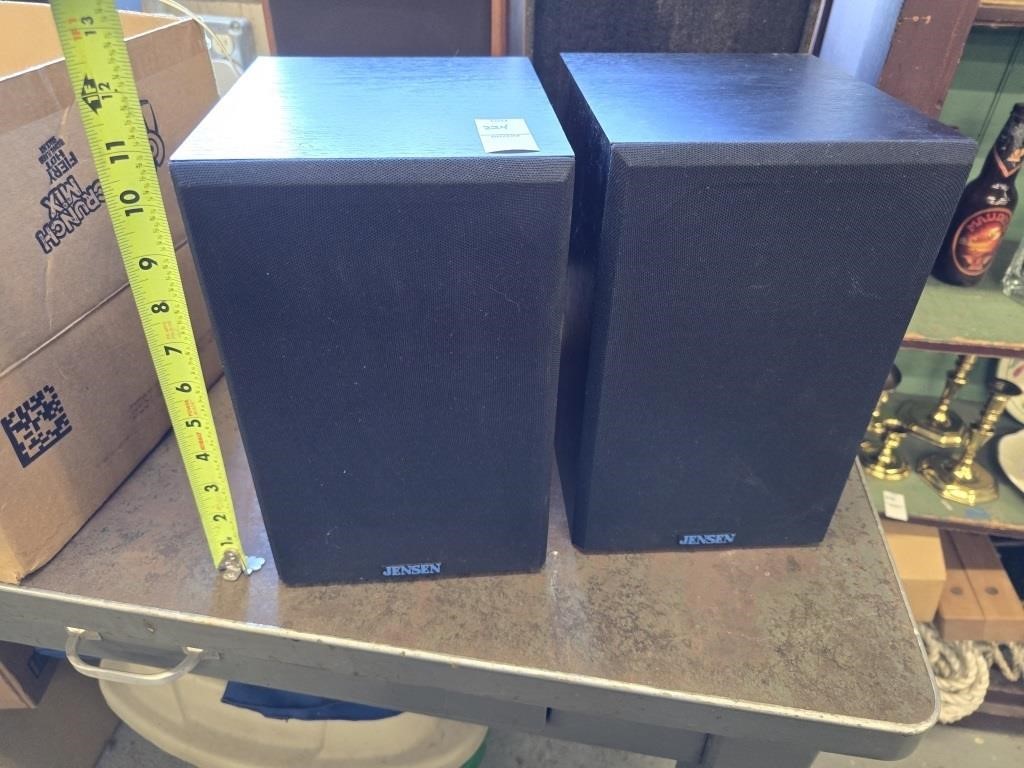 Pair of Jensen speakers C-JR, tested fine