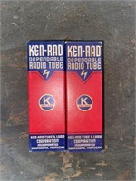 Vintage Pair of Ken-Rad Radio Tubes