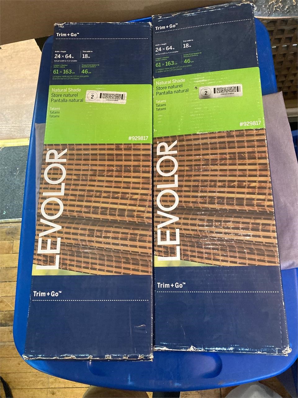 2 Levolor Window Shades