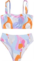 SHENHE Women's Print Swimsuit Bikini Sets Medium