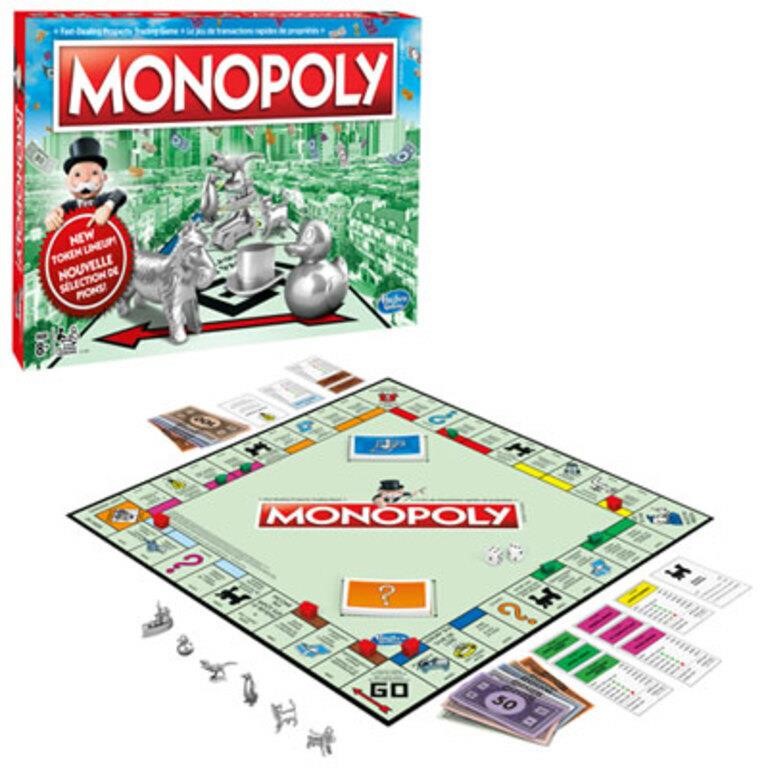 Hasbro Monopoly Board Game, Multicolour_75587