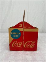 Vtg Coca-Cola 26 oz Family Size Bottle Carrier