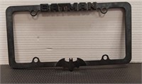 Batman license plate holder.