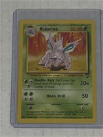 Pokemon Nidorino Card Base Set 2 54/130