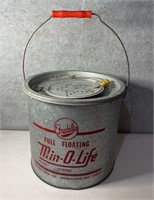 Vintage Frabill floating minnow bucket model1480