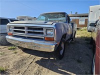 1989 Dodge D250, 4X4 Truck With Lift Gate, As-Is