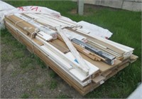 Large assortment of (3) 12" x 16' LVL, 2x12, base