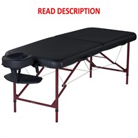 Master Massage Zephyr Spa Bed (Black  Maroon) 28'