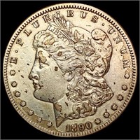 1890-CC Morgan Silver Dollar NEARLY UNCIRCULATED