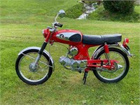 1968 HONDA S90 MOTORCYCLE
