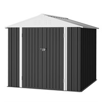 Homall Outdoor Storage Shed, 8 x 6 FT Metal Garden