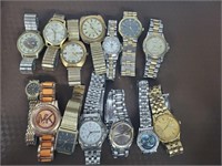 Assorted wrist watch lot not tested