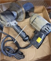 6" D.A AIR SANDER, AND CORDED SANDER