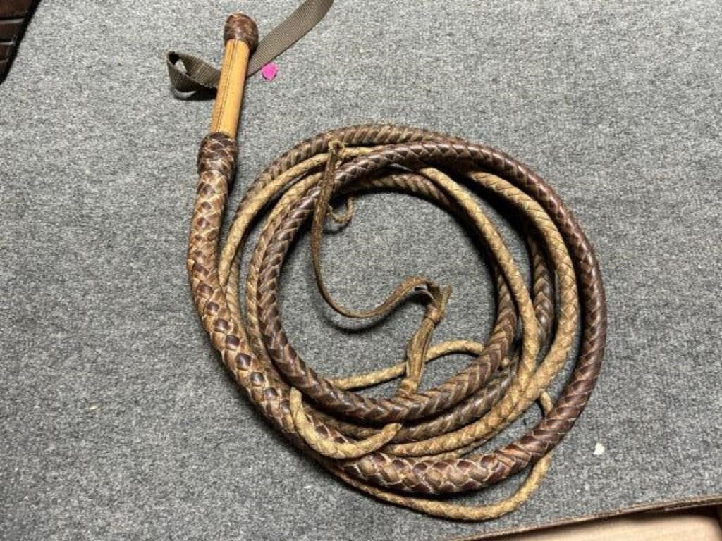 2-Leather Bull Whips