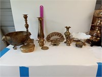 16 Piece Brass Lot