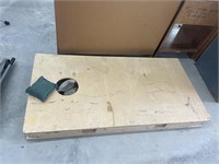 Interlocking cornhole board set w/ bags