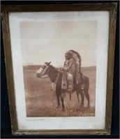 CURTIS INDIAN CHIEF PHOTO