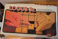 Logus Sr. the Slide Letter Word Game 1971