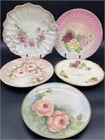 (5) Vintage China Plates including Sevres