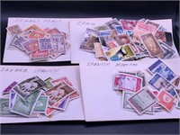 Lot of Vintage Stamps - Somali Coast, Spain,