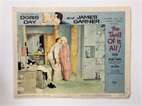 The Thrill of It All original 1963 vintage lobby c