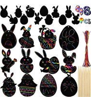 EASTER THEME SCRATCH CARDS DECORATION CRAFTS