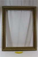 Large Gold Painted Wood Frame