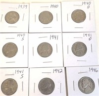 9 - Jefferson Nickels