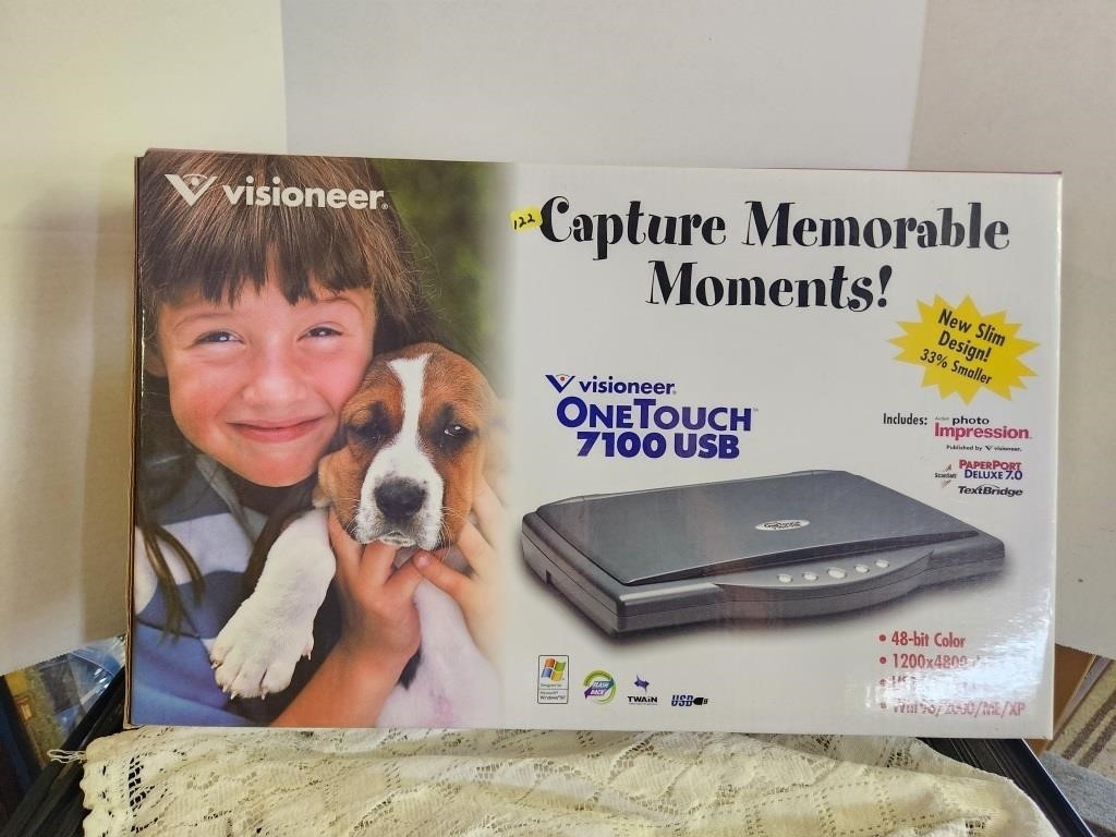 Visioneer 1 touch  scanner NEW