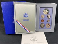 1986 US Prestige Proof Coin Set w/ Silver Dollar