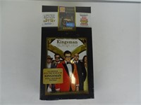 Kingsman Blu-ray Movie with Funko Pop Figure -