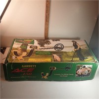 Garrett metal detector, in box