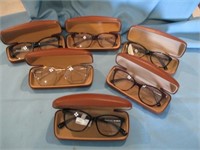 6 Pair NEW Longchamp Designer Eyeglass Frames