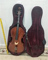 viola w/bow in case