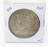 1923 Liberty Peace One Dollar Coin