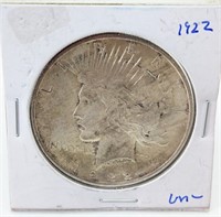 1922 Liberty Peace One Dollar Coin