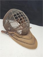 Vintage Military Fencing Face Helmet