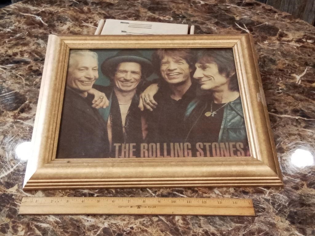 Rolling Stones framed picture