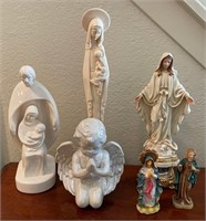 F - LOT OF RELIGIOUS COLLECTIBLES (A18)