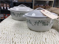 Corelle stoneware crock with the lid