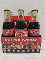 6pk Vintage Dale Earnhardt Coca Cola Bottles