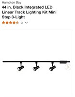 4' Integrated LED Track Lighting Kit-Black