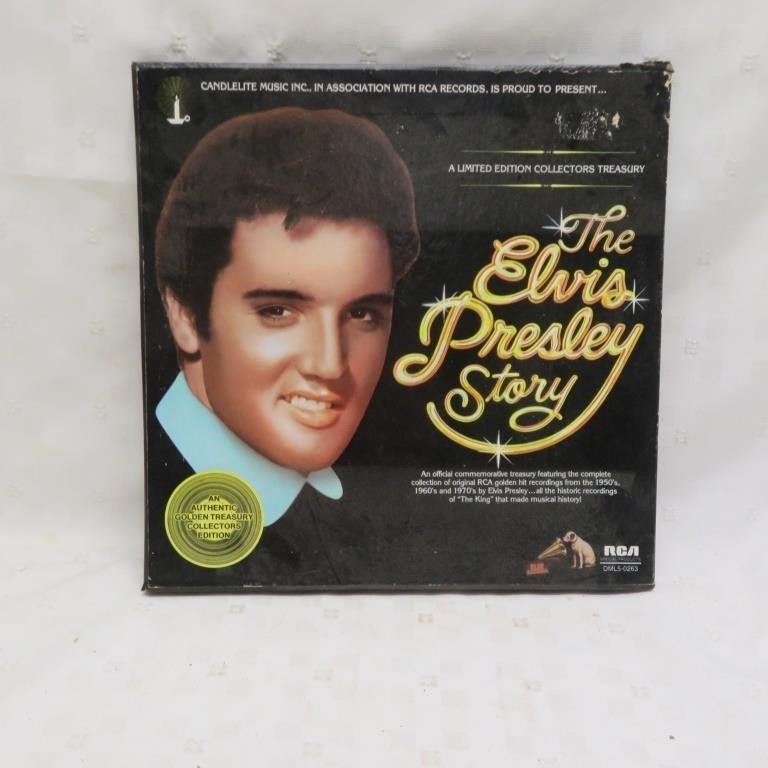 The Elvis Presley Story Vinyl Album - LE